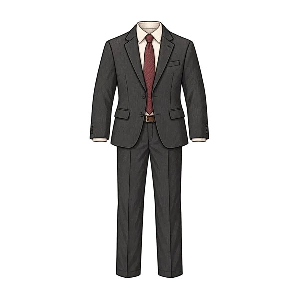 Illustration of a suit